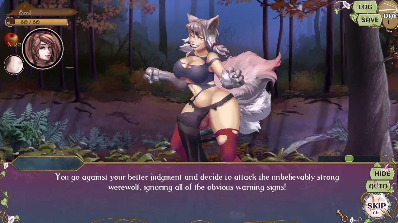 Tales Of Androgyny WereWolf Encounters