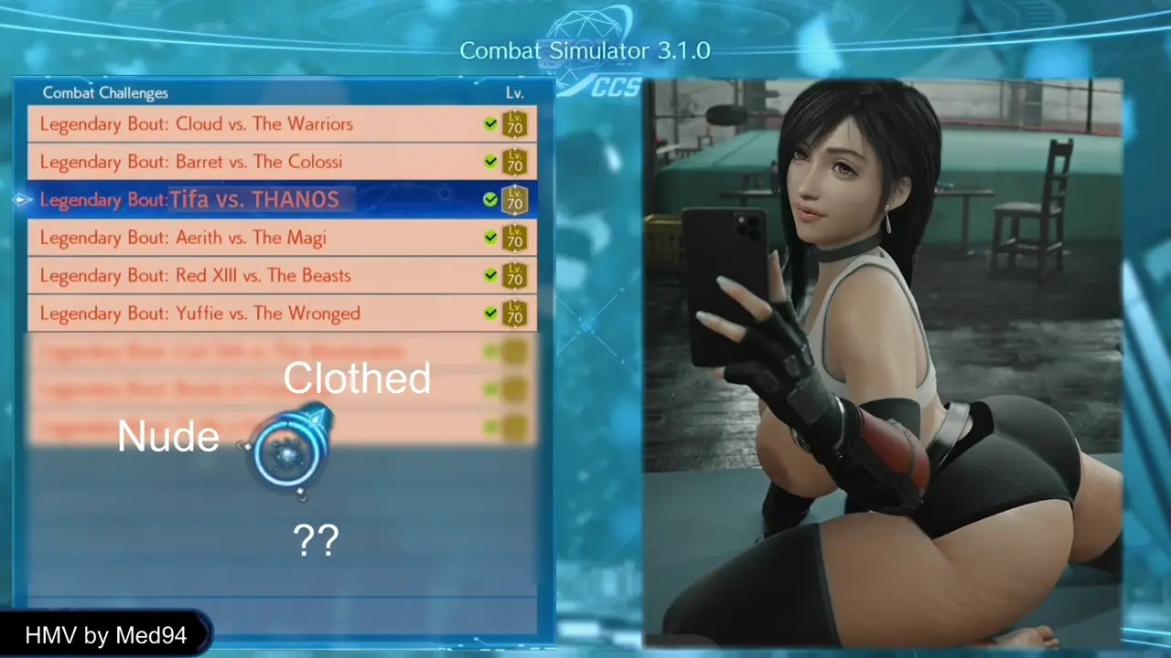 Chadley's Challenges - Tifa VS Thanos