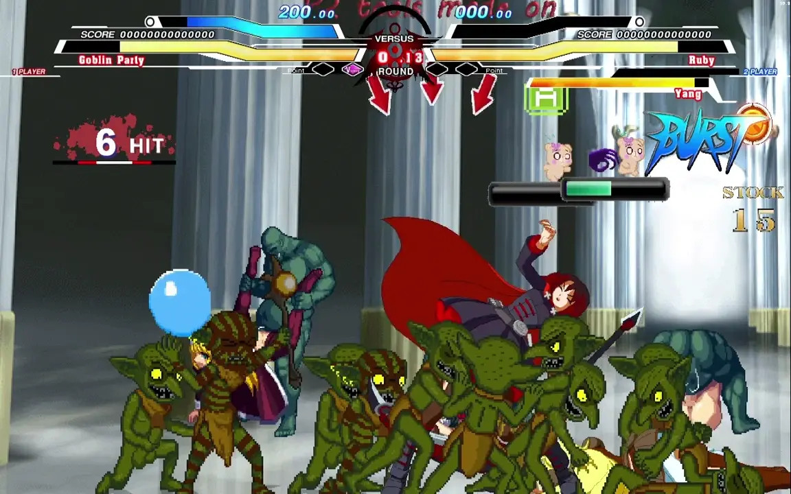 [MUGEN]GoblinParty_Yang&Ruby