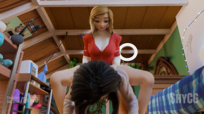 Adorra packs her Balls and Dick in Other Mother's ass