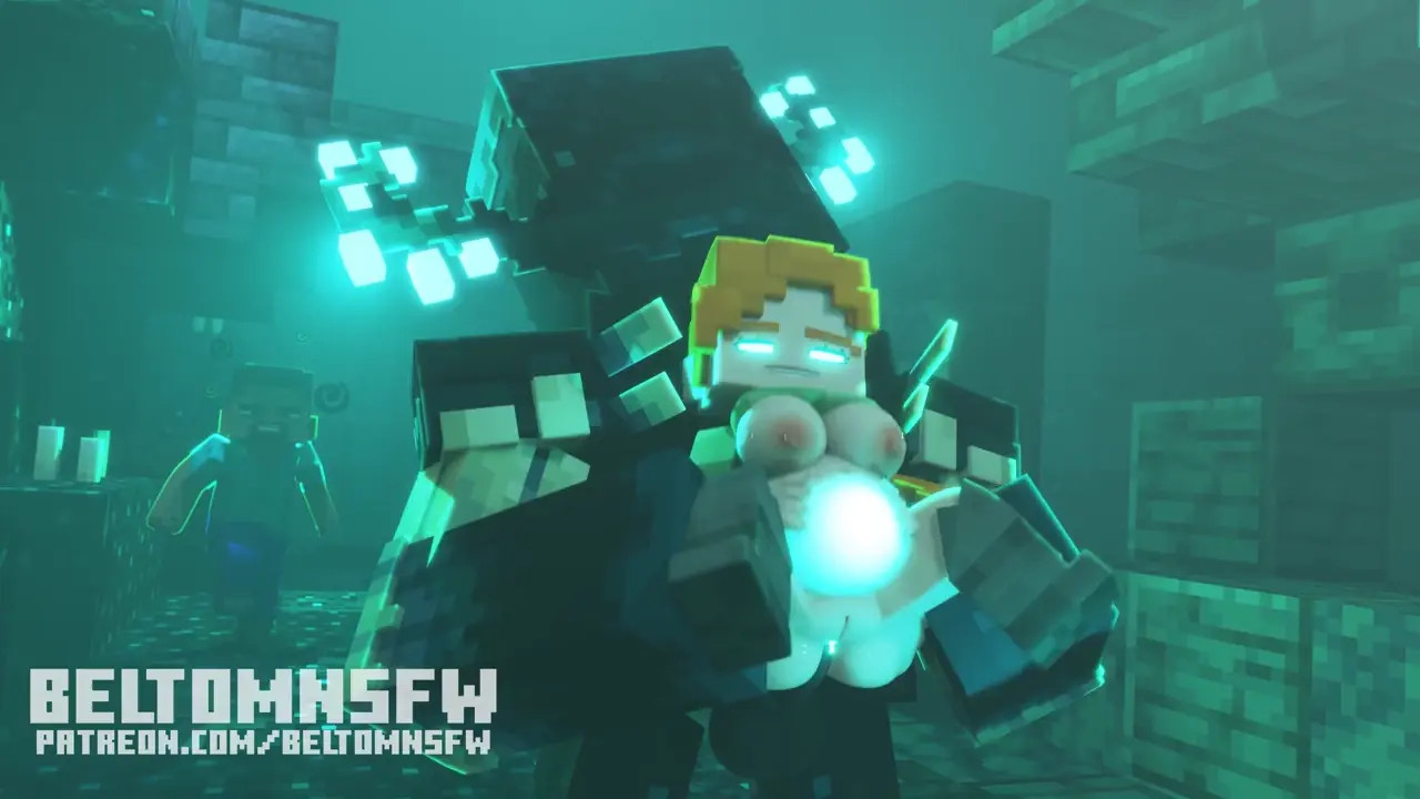 STEVE ADVENTURES : WARDEN X ALEX - Minecraft ANIMATION (BeltomNSFW)