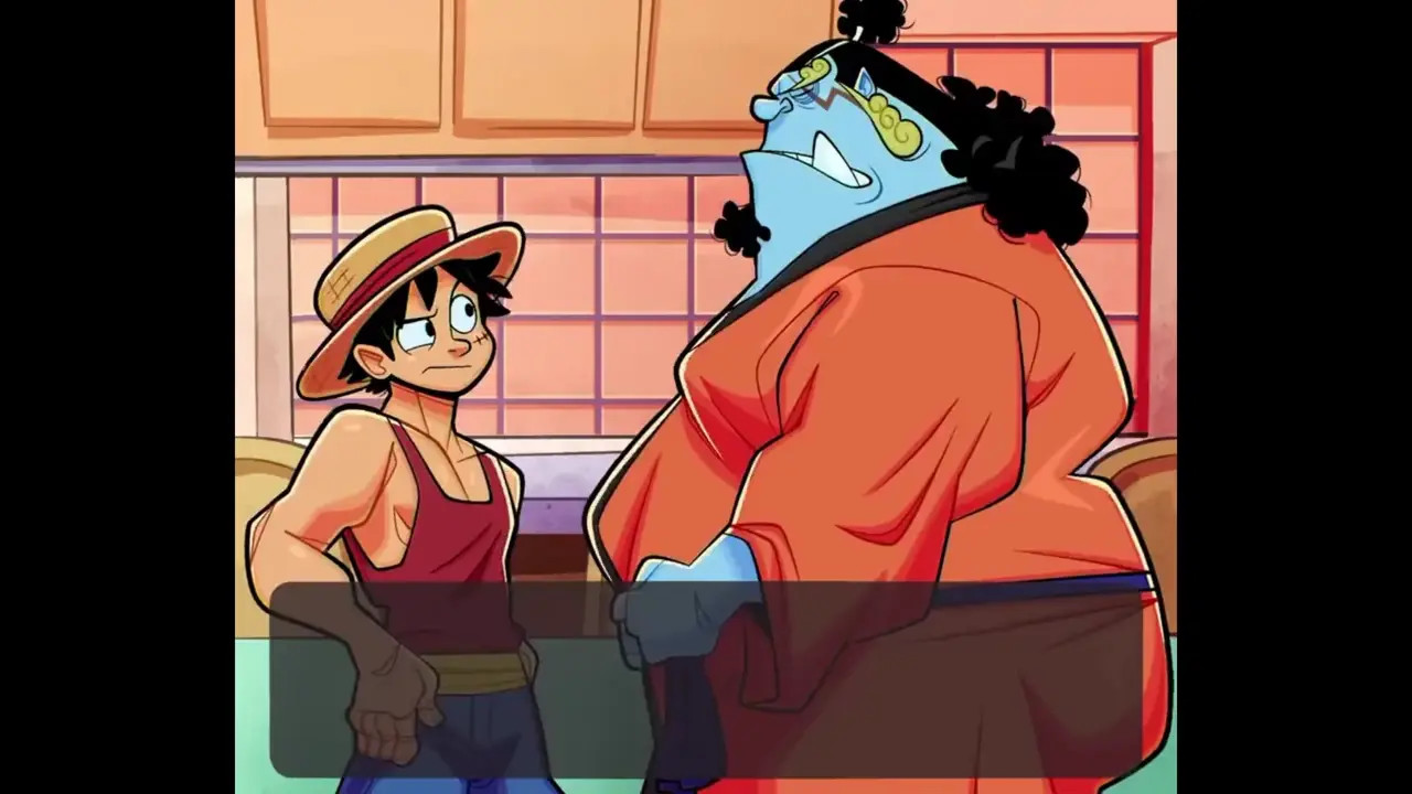 jinbe and luffy