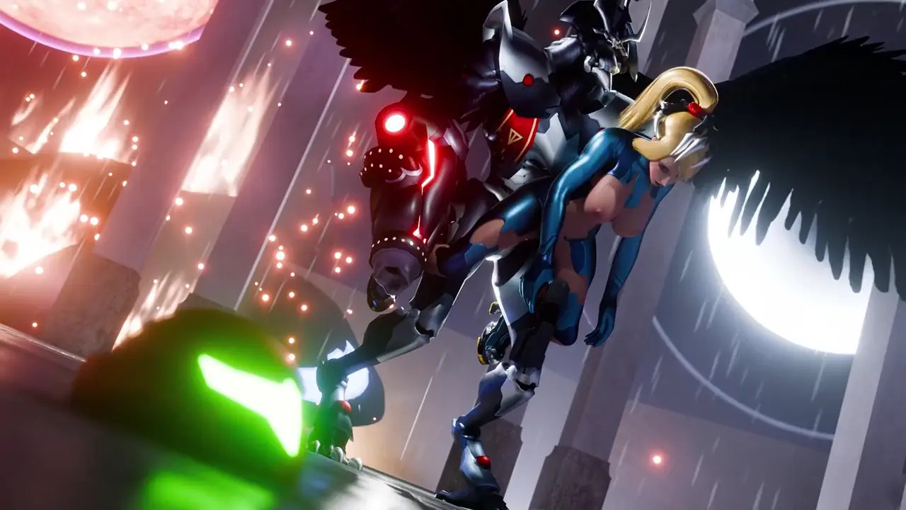 Samus Vs Raven Beak [AmateurThrowaway]