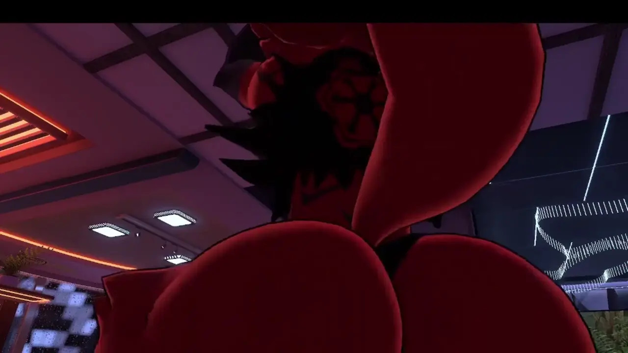 Femboy foxy dancing