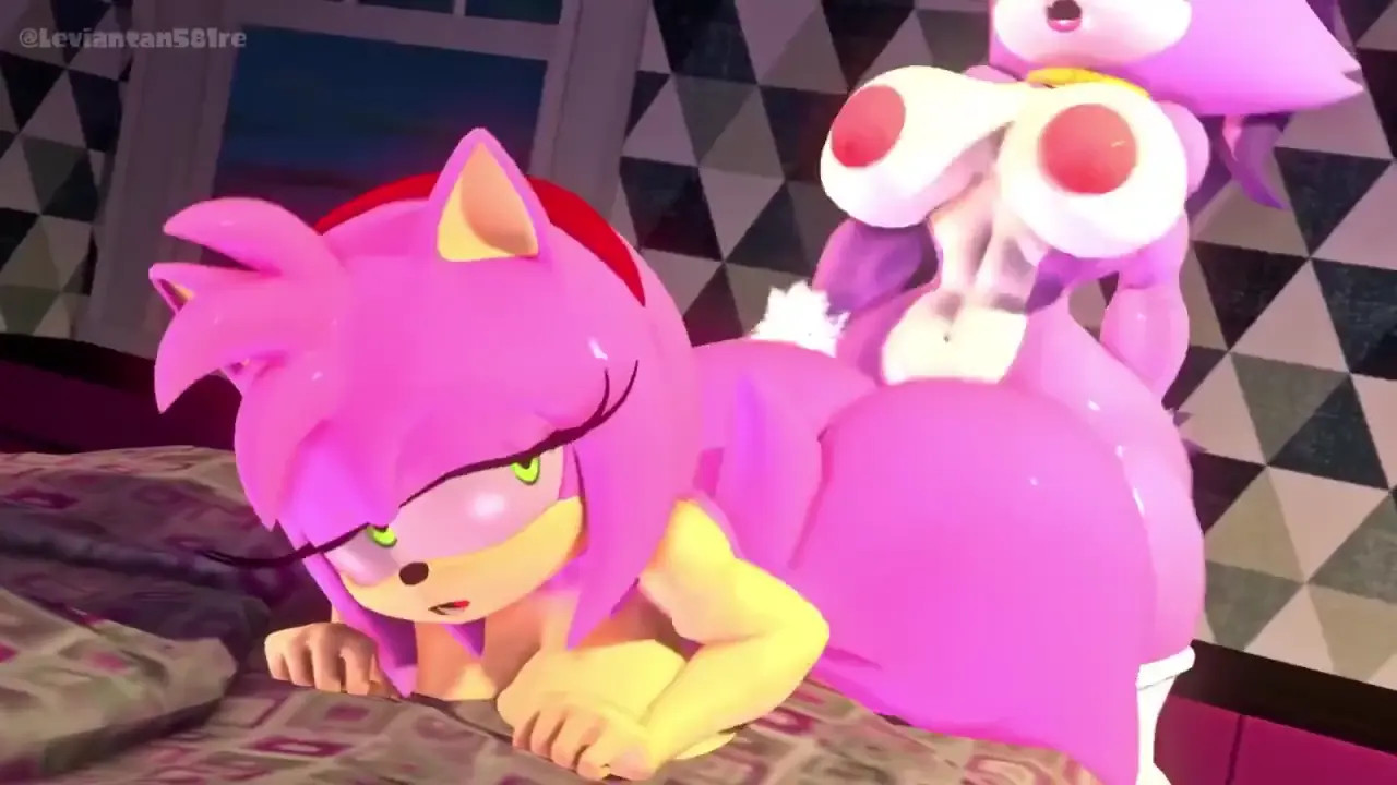 Blaze fucking Amy from behind