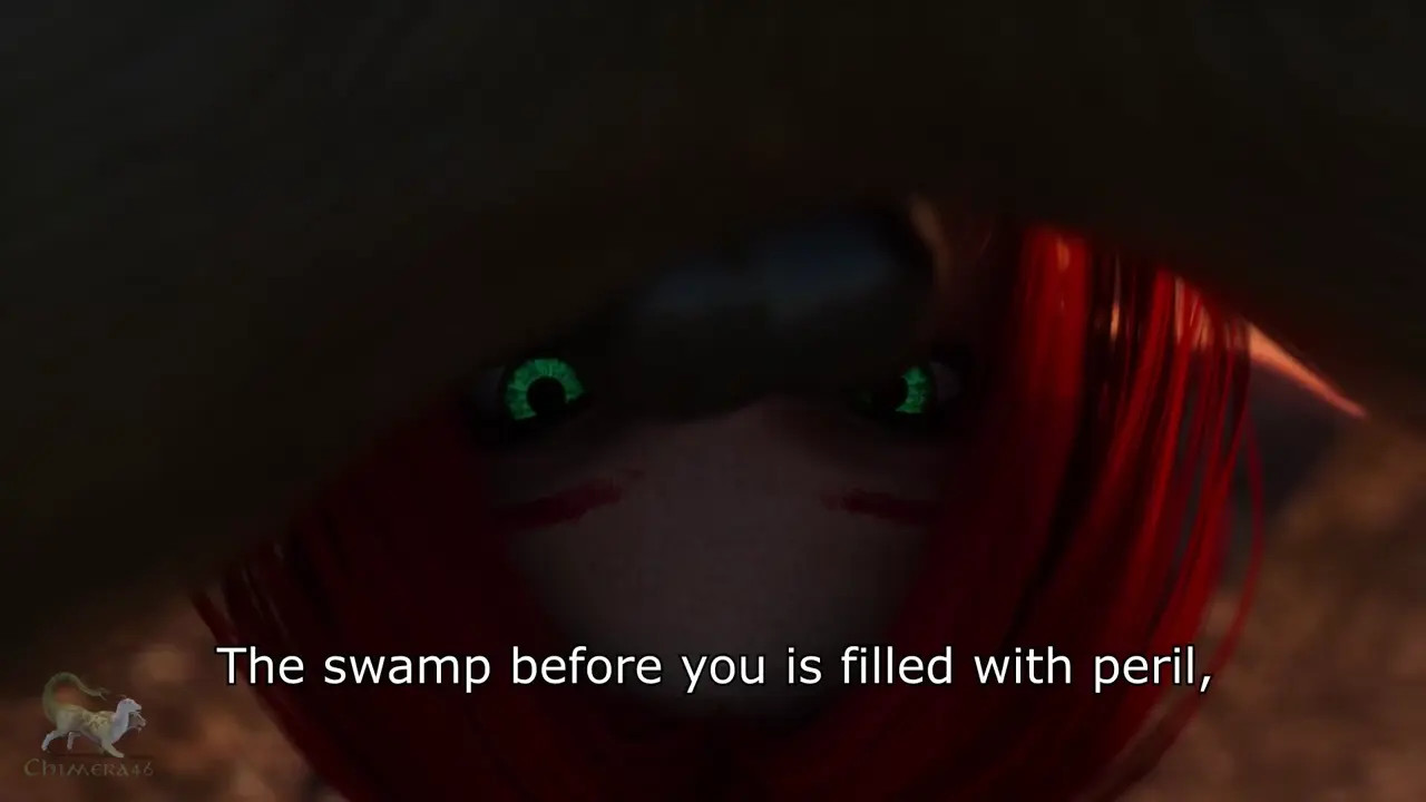 Frog-King Throat-Fucks Busty Elf Slut Whilst Pontificating