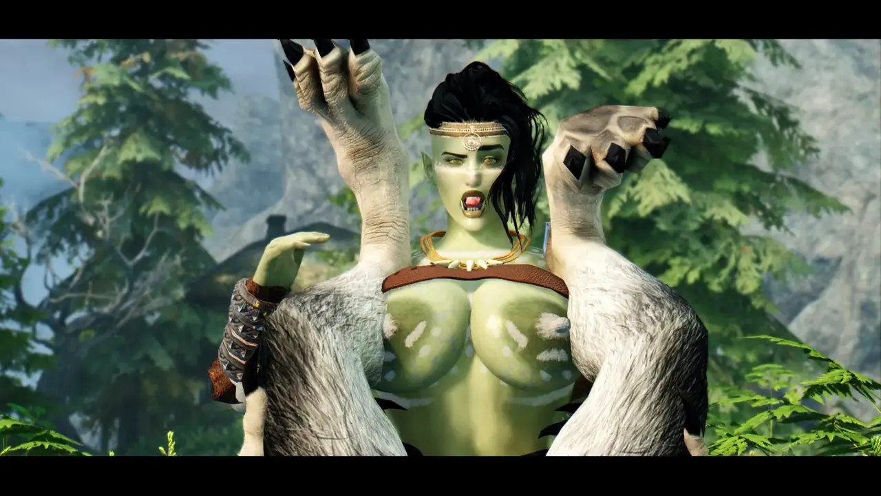Futa Orc X Futa WereWolf