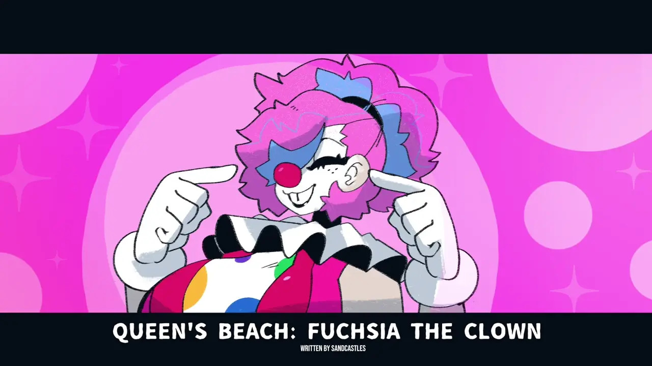 (Gats) Fuchsia the clown (AI read)