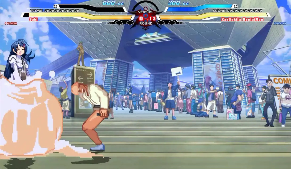 Saki vs Hentaiman