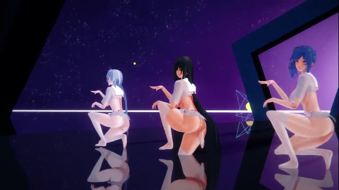Taiho, Glory, St. Louis, threesome (dance & sex)