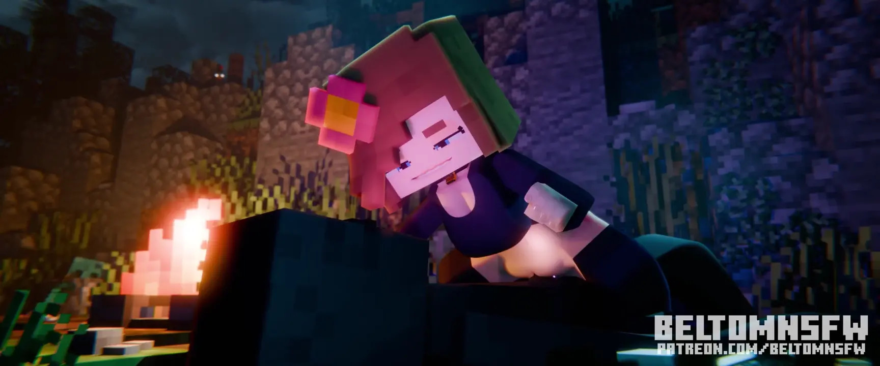 Jenny x Enderman - Minecraft ANIMATION (BeltomNSFW)