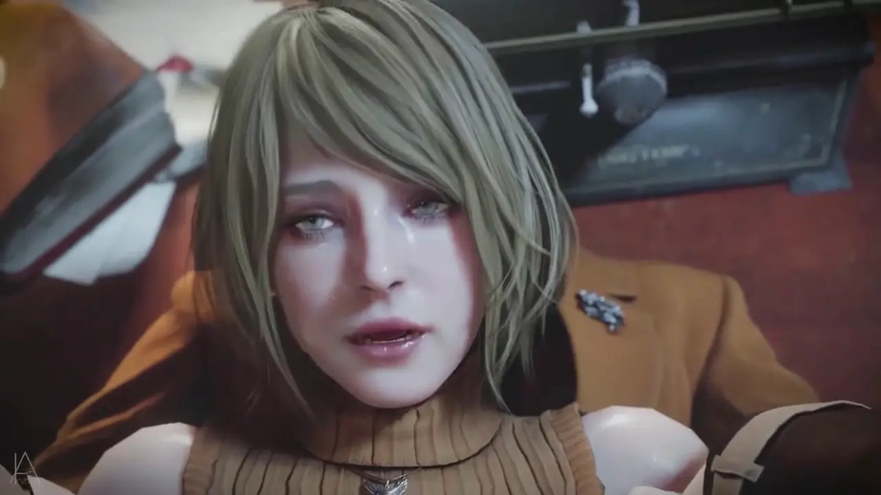 "Leon Takes Up Ashley's Overtime Work" (FULL)~