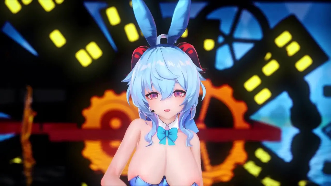 ~Ganyu~Komachi - STAR-T-RAIN - bunny girl ver.
