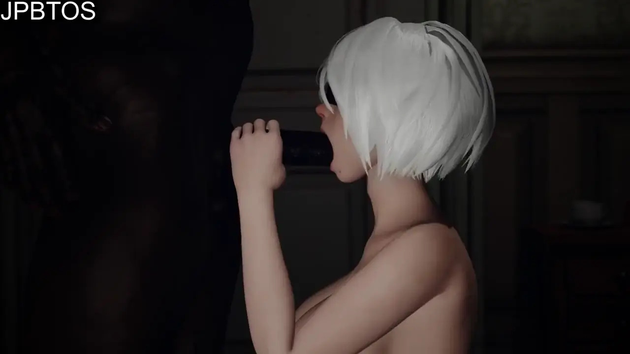 2B Tries a Big Black Cock [JPBtos]