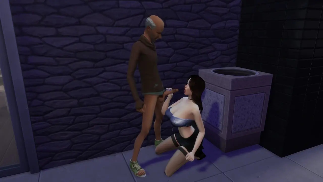 Ashley Helping The Homeless (Sim Doe)