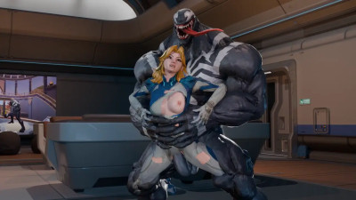 Sue Storm Captured by Venom