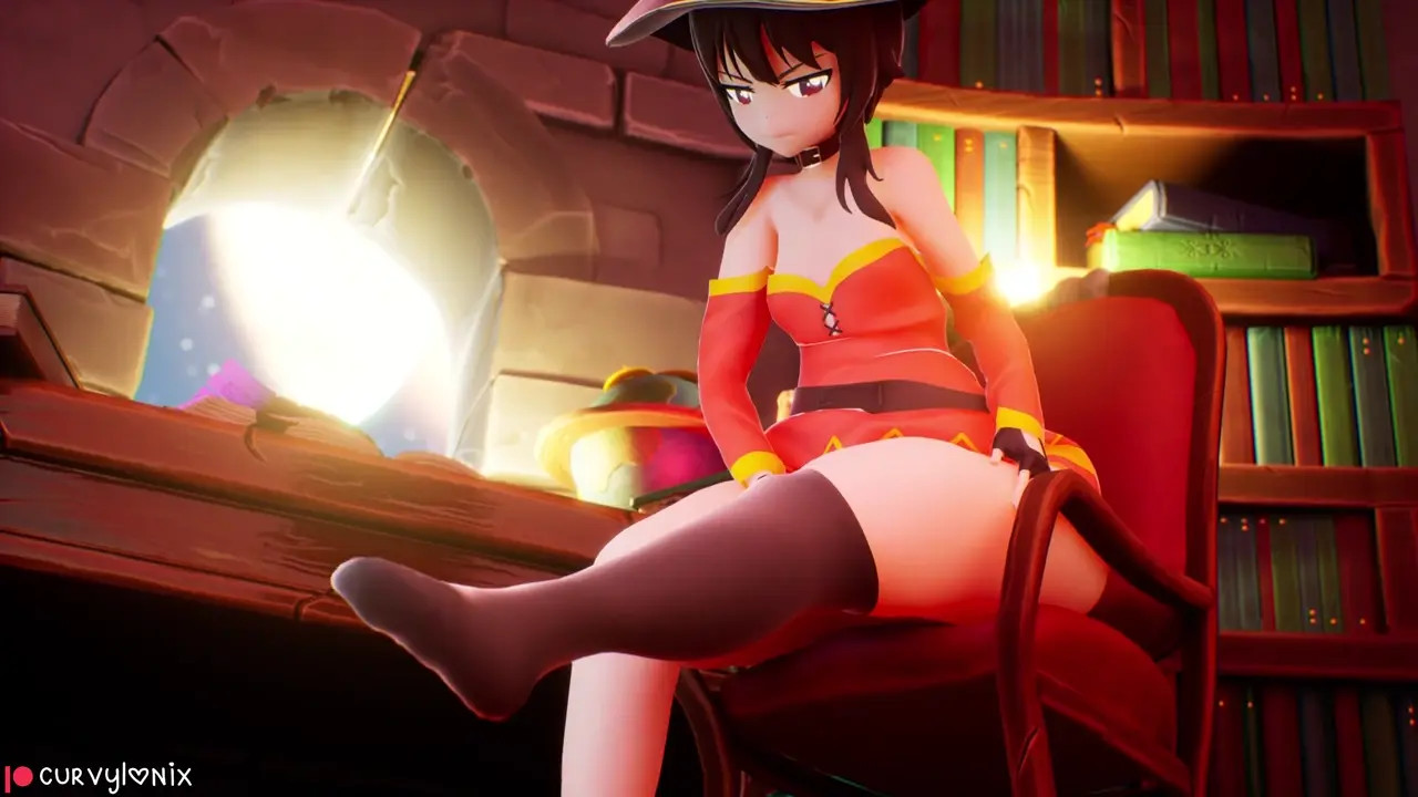 Megumin Uses Counterfeit Potion [Curvylonix]