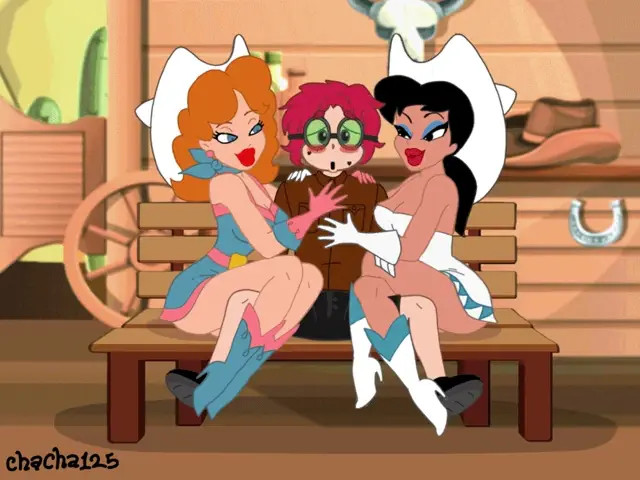 GIF Vavoom x Chastity kiss