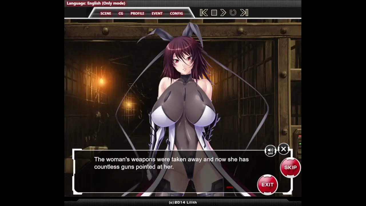 [Phantom Taimanin] Shiranui Mizuki H-Scene 01 (Taimanin Asagi Battle Arena ENG)