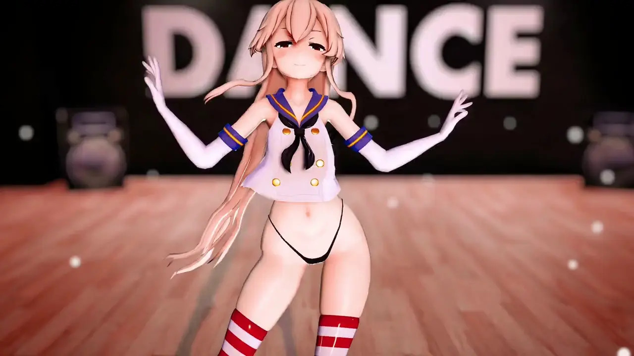 Shimakaze - Shake It (ver. 3) [MMD R18] GenesisMMD