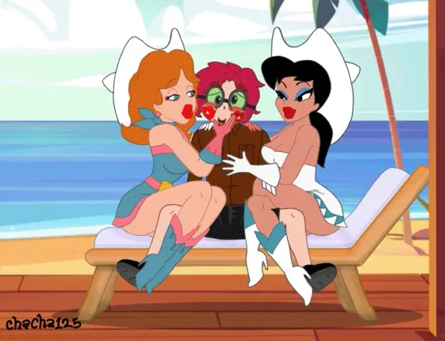 GIF Vavoom Chastity x Faust - Lipstick kisses