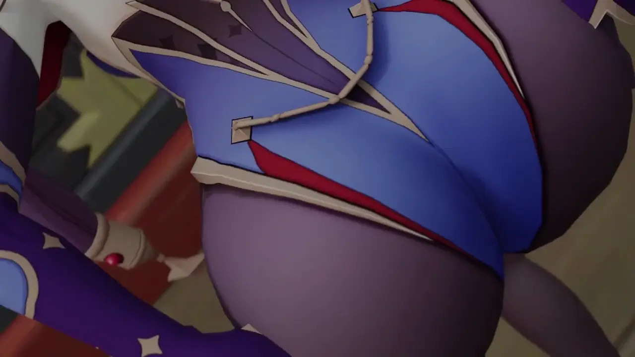 IMPACT SHAKER - GENSHIN IMPACT ASS SHAKE & DICK BOUNCING [SHORT - PMV/HMV]