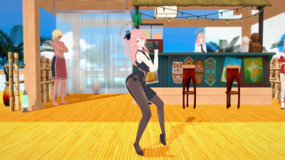 [NTR sex + dance] kitagawa marin, inui sajuna, inui shinju - mysterious (mmd-bug)