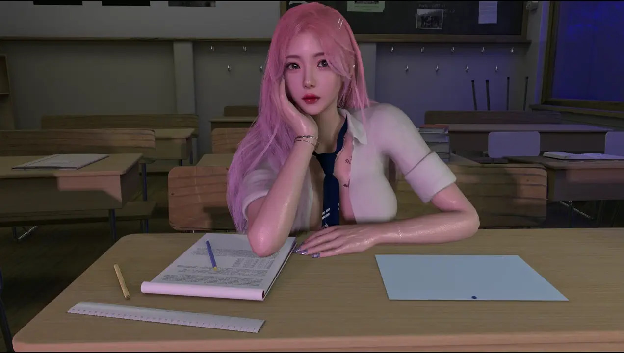 Pure school beauty