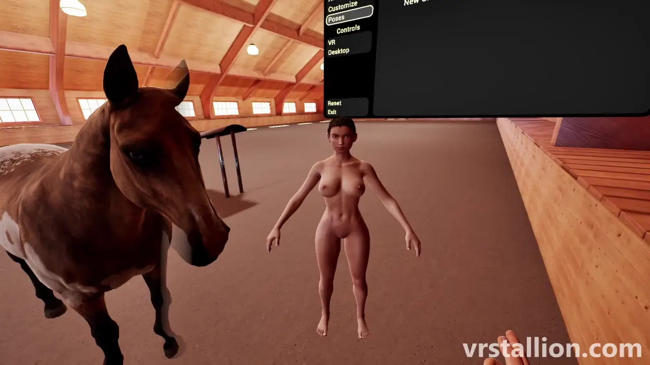 How To Pose Characters | VR Stallion 2.8