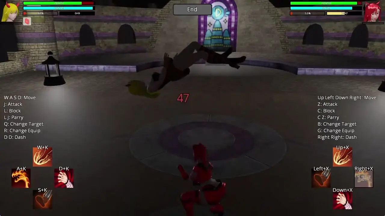 HR2 PvP - Ellie VS Power - first match