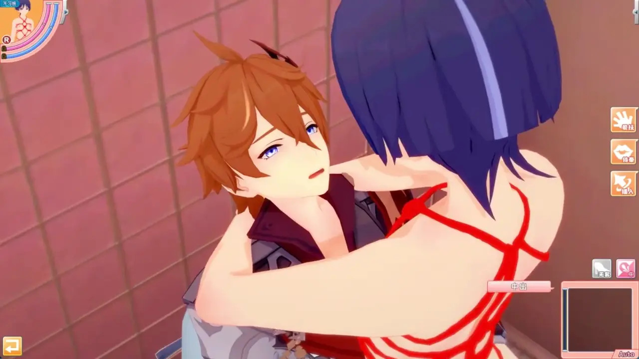 Tartaglie & Scaramouche Toilet Sex Angle 2 [Sayi]