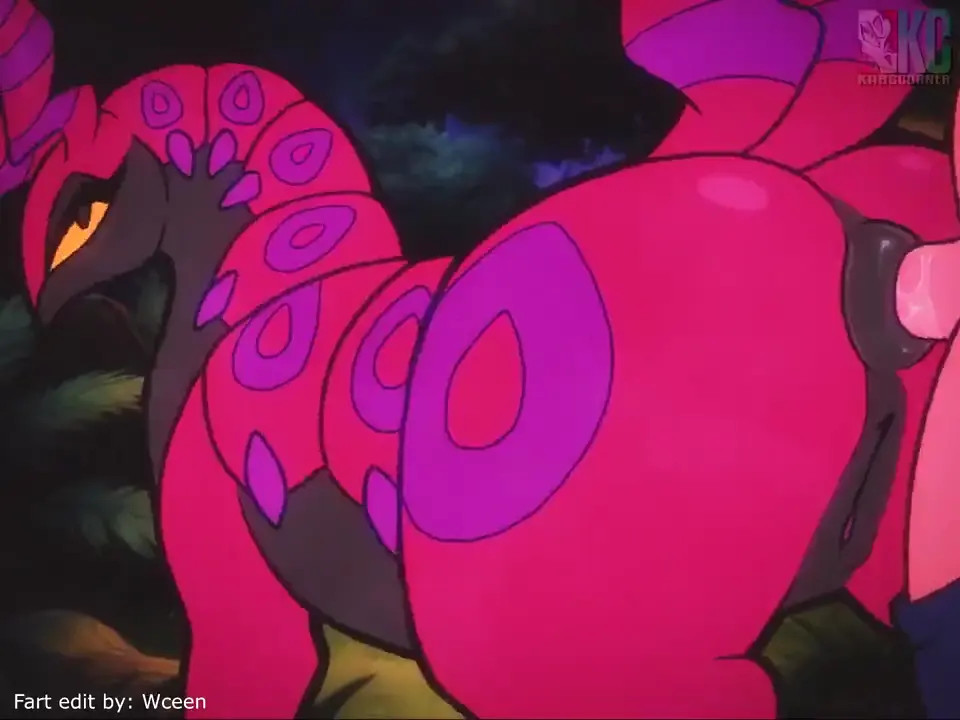 Scolipede Farting on Cock while Getting Fucked (Fart edit by Wceen)