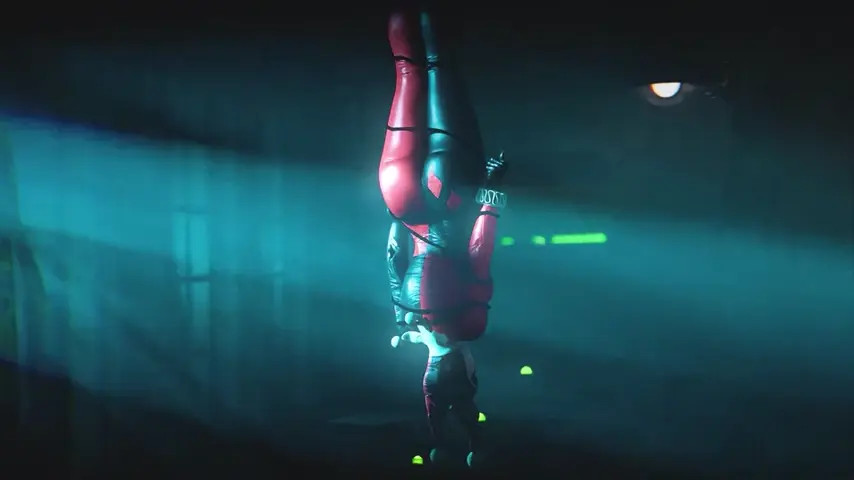 Batman Interrogates Harley Quinn