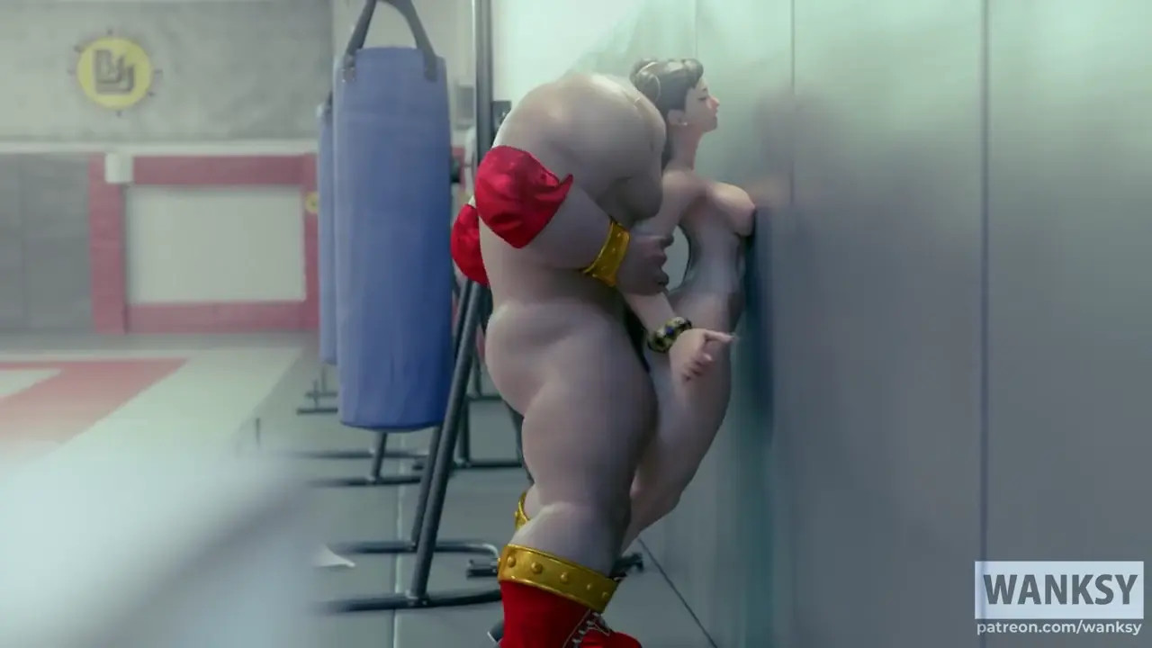 Chun-li Pinned and Fucked By Zangief [Wansky]