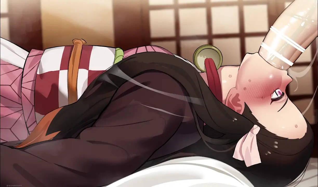 Nezuko deepthroat