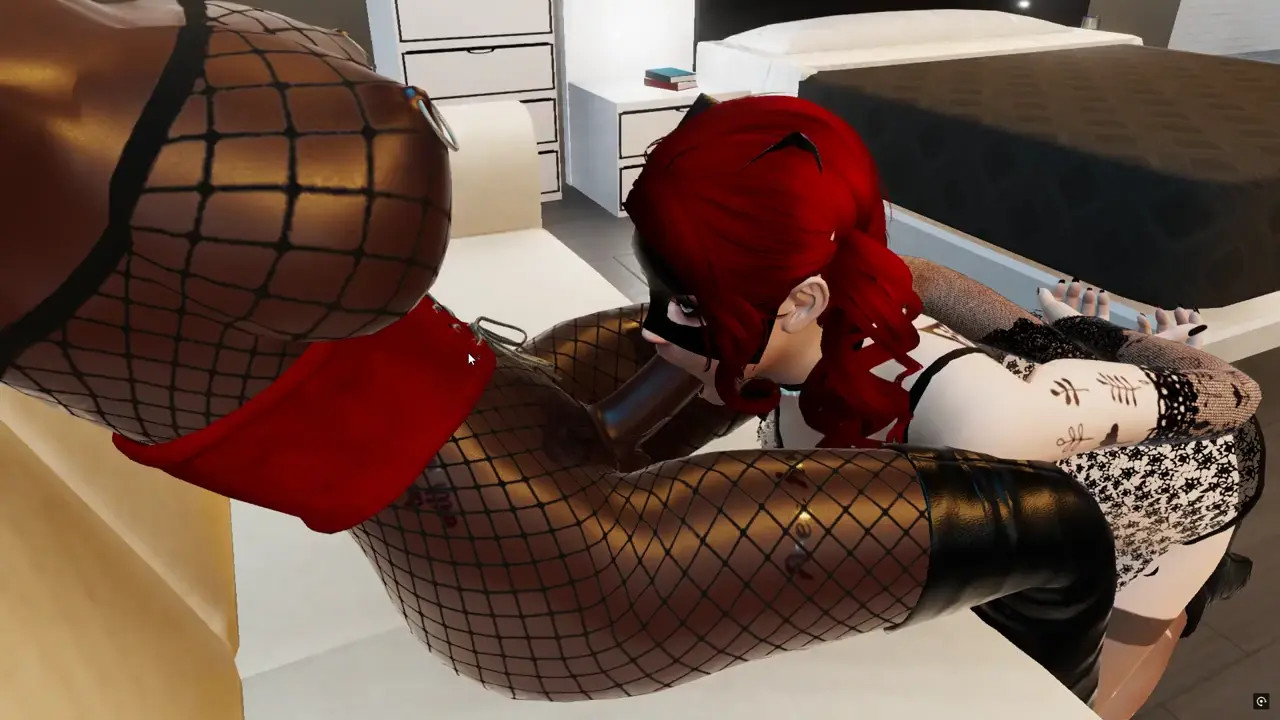 white mistress suck her black futa slave