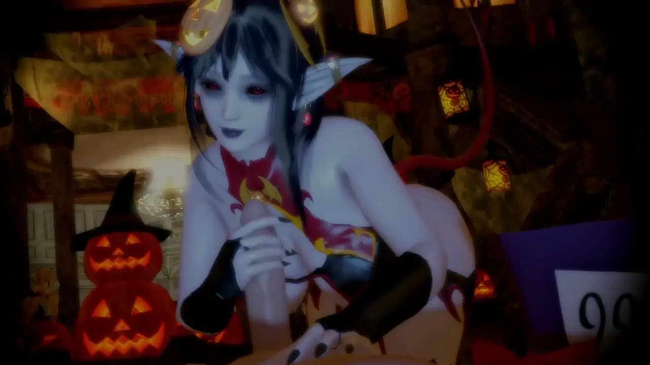 Vampire Honoka - Late Halloween Punishment