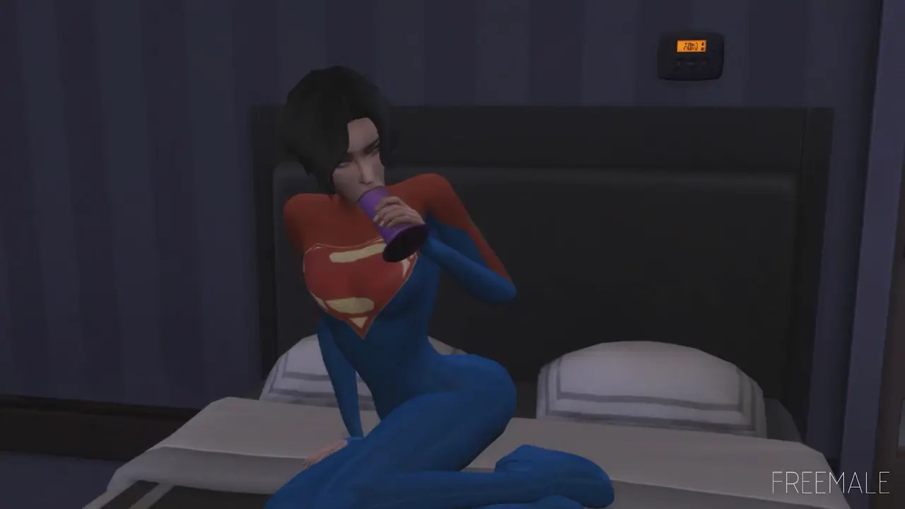Hot Night with Supergirl (Sasha Calle) 4K