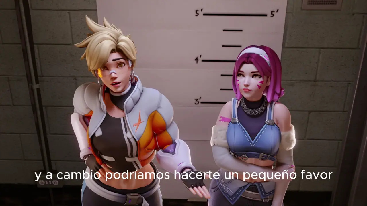 Tracer & D.Va Part 1 [TheCount][Sub ESP]