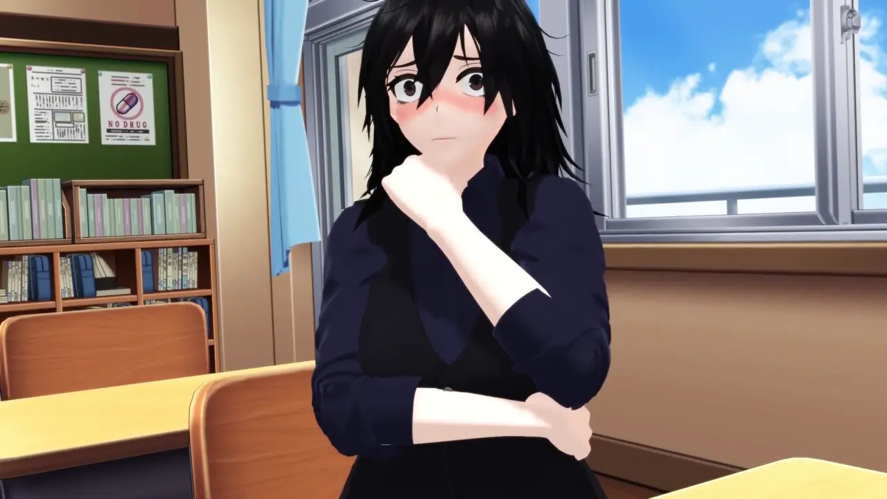 [Sex Dance] Blue Archive: Ako's parent teacher meeting - Number 9