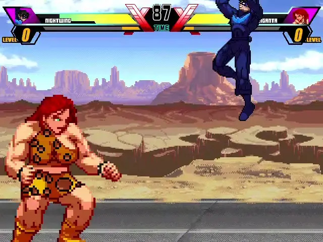 Nightwing VS Giganta