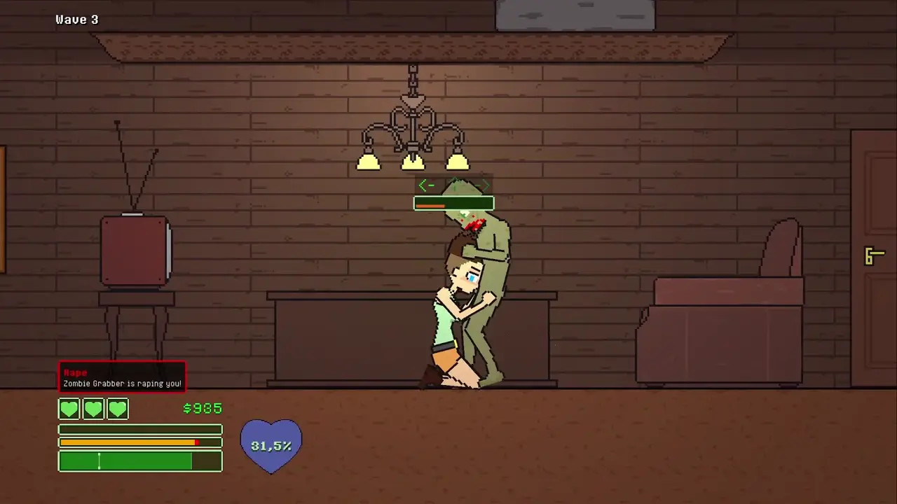 Zombie Grabber Rapes You - Captivity