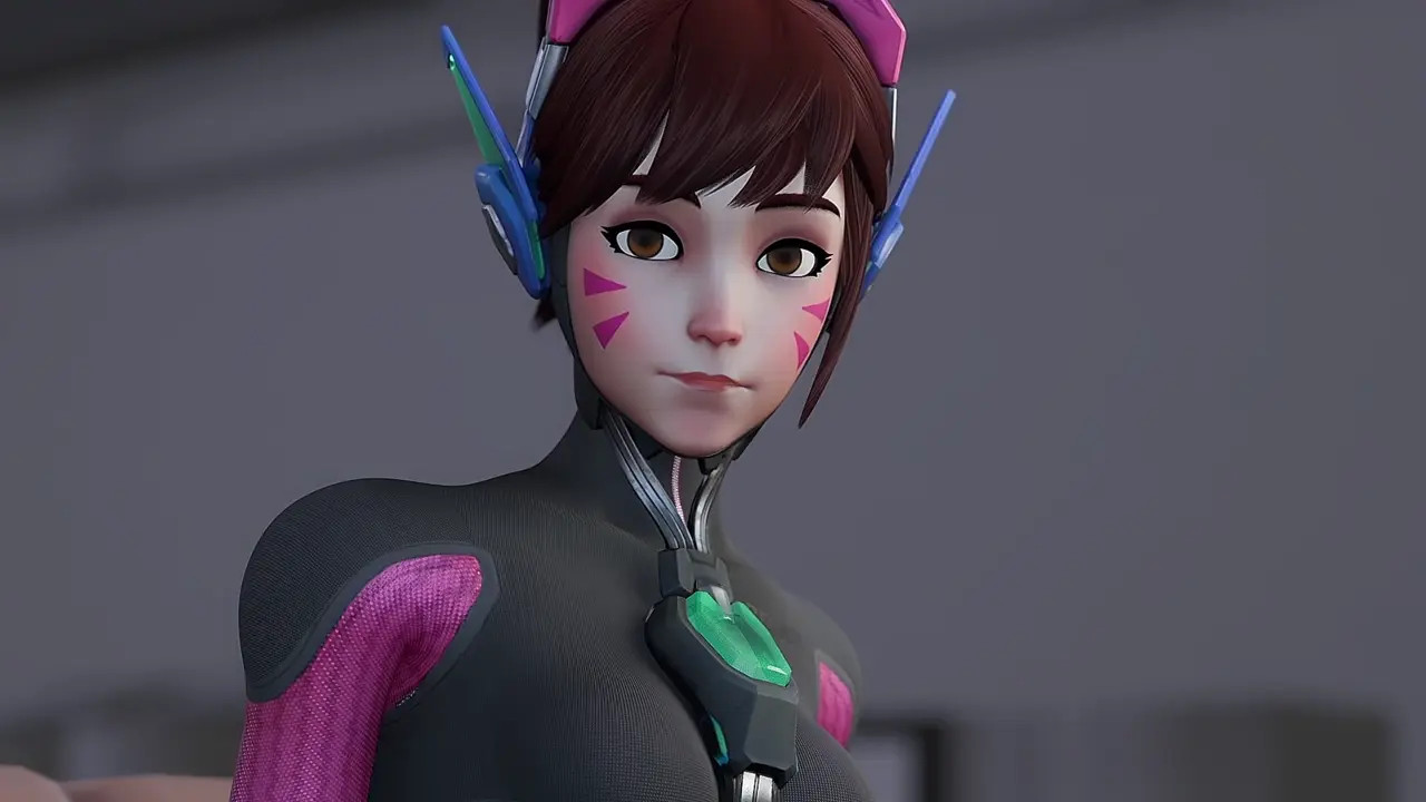 D.Va Footjob [Redmoa][4K+60FPS]