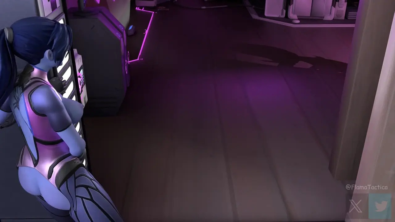 Widowmaker spying Sombra | [FLAMA]