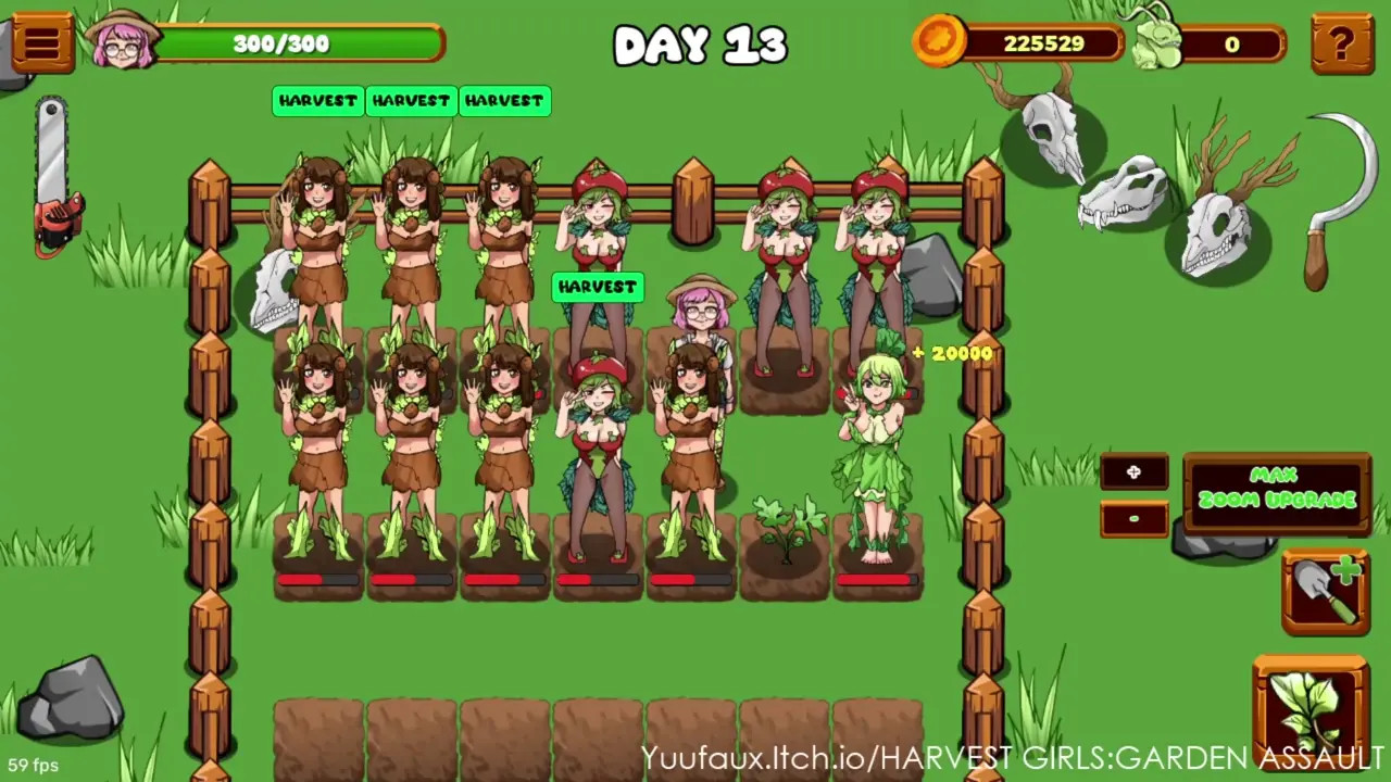 HARVEST GIRLS:GARDEN ASSAULT (DAY 13-15)