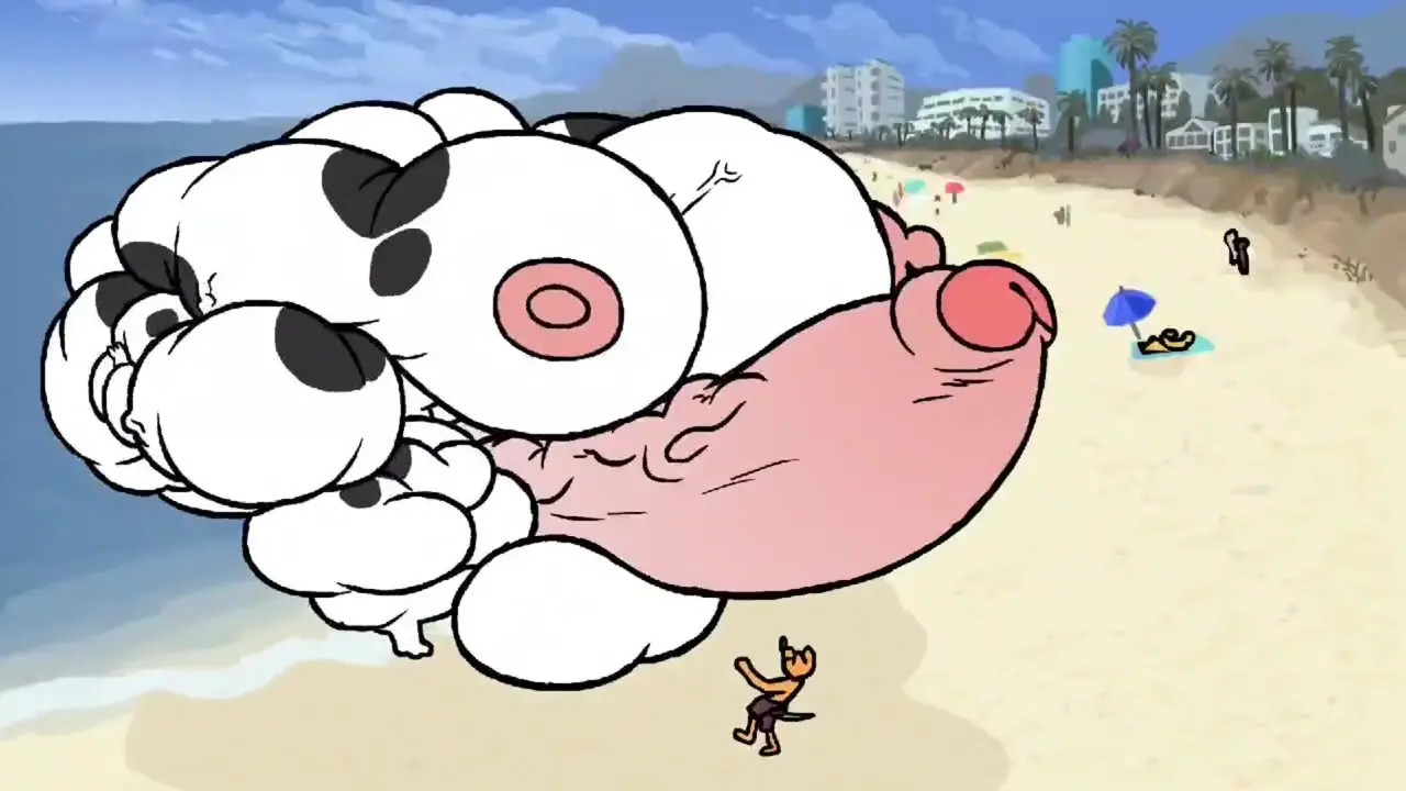 Growth on the beach