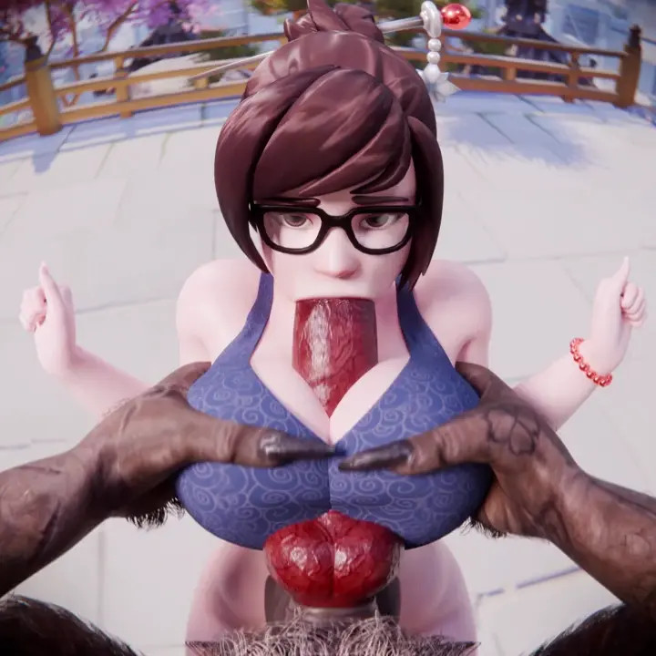 Mei x Werewolf 2 (Rekin3d)