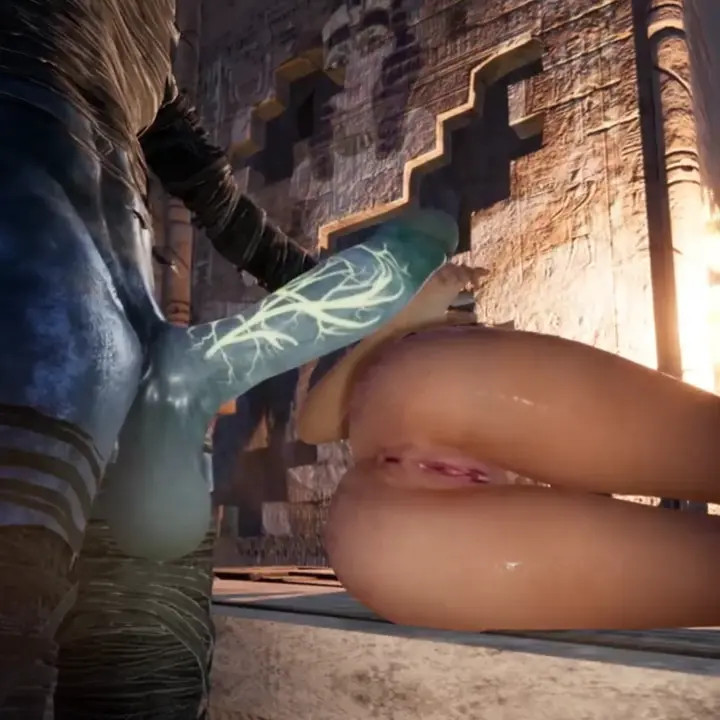 Destroying lara's ass