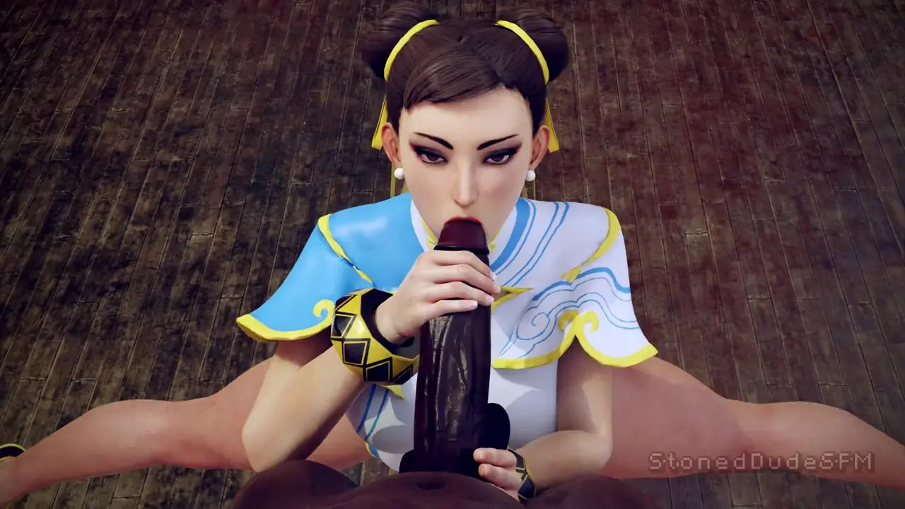 Chun-li Split Blowjob BBC [Stonedudesfm]