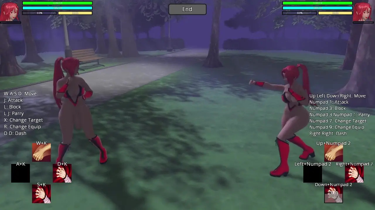 PvP Match 1 - El v Iz - first test match